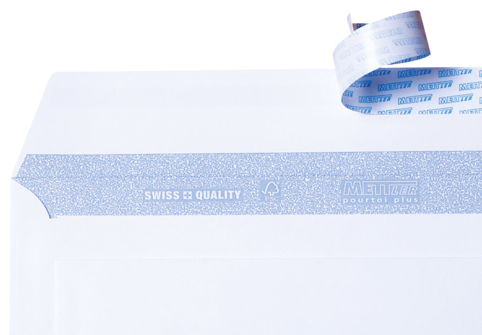 METTLER Enveloppe sans fenêtre C4 9066-120-S20 120g,blanc,colle 20 pcs.