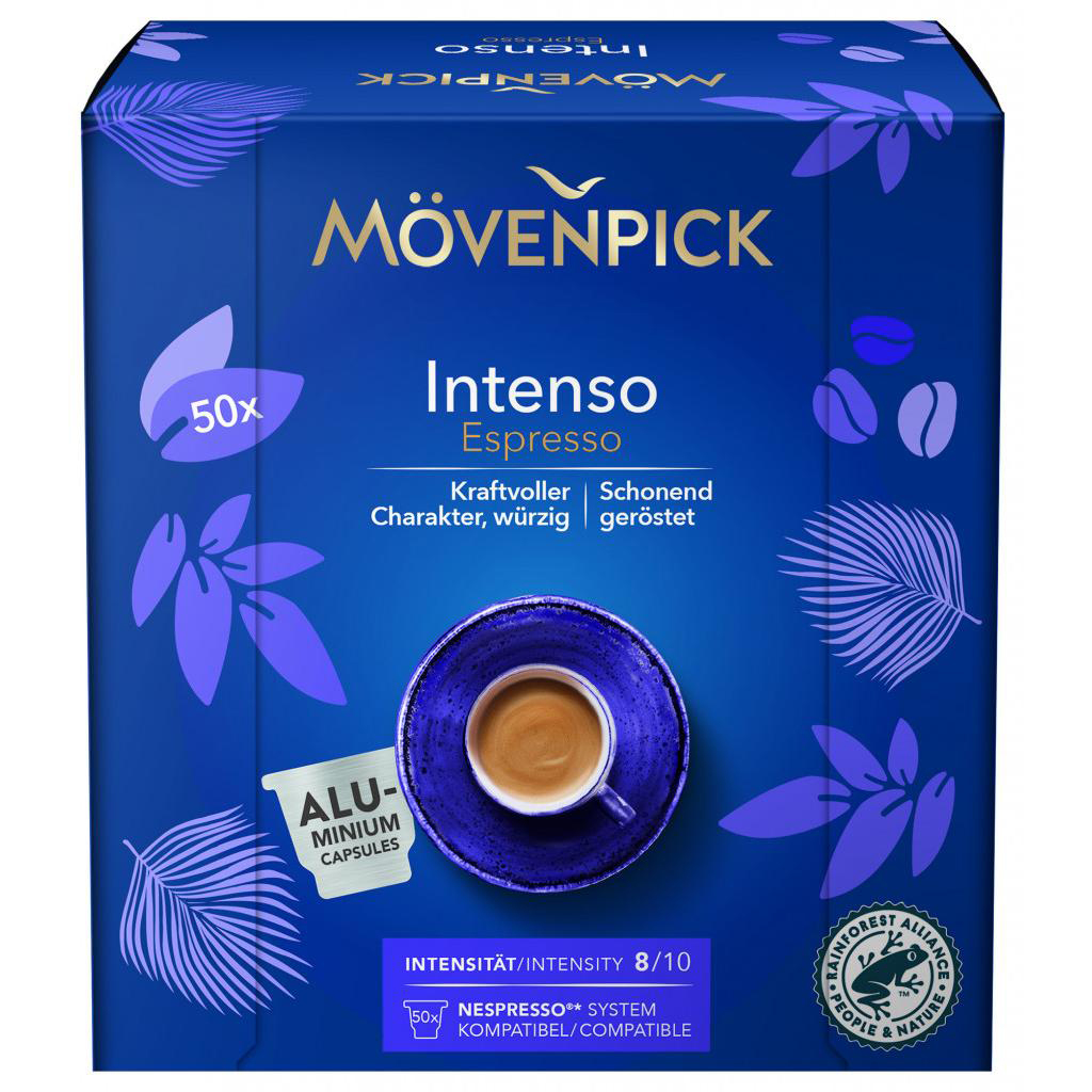 photo MÖVENPICK Capsules de café 10.02082 Intenso 50 pcs.