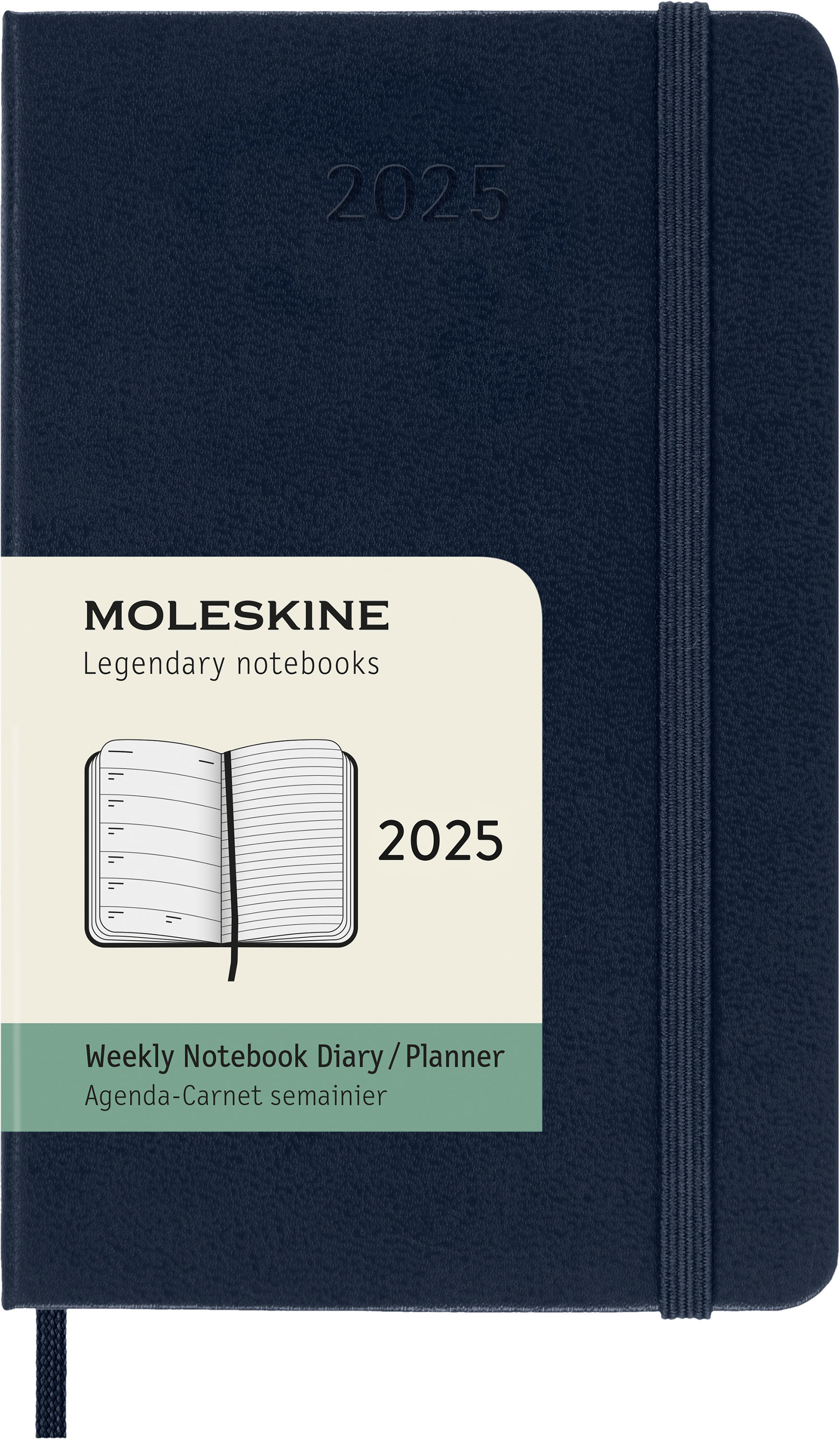 MOLESKINE Agenda Classic Pocket 2025 056999270339 1S/1P saphir HC 9x14cm 1S/1P saphir HC 9x14cm