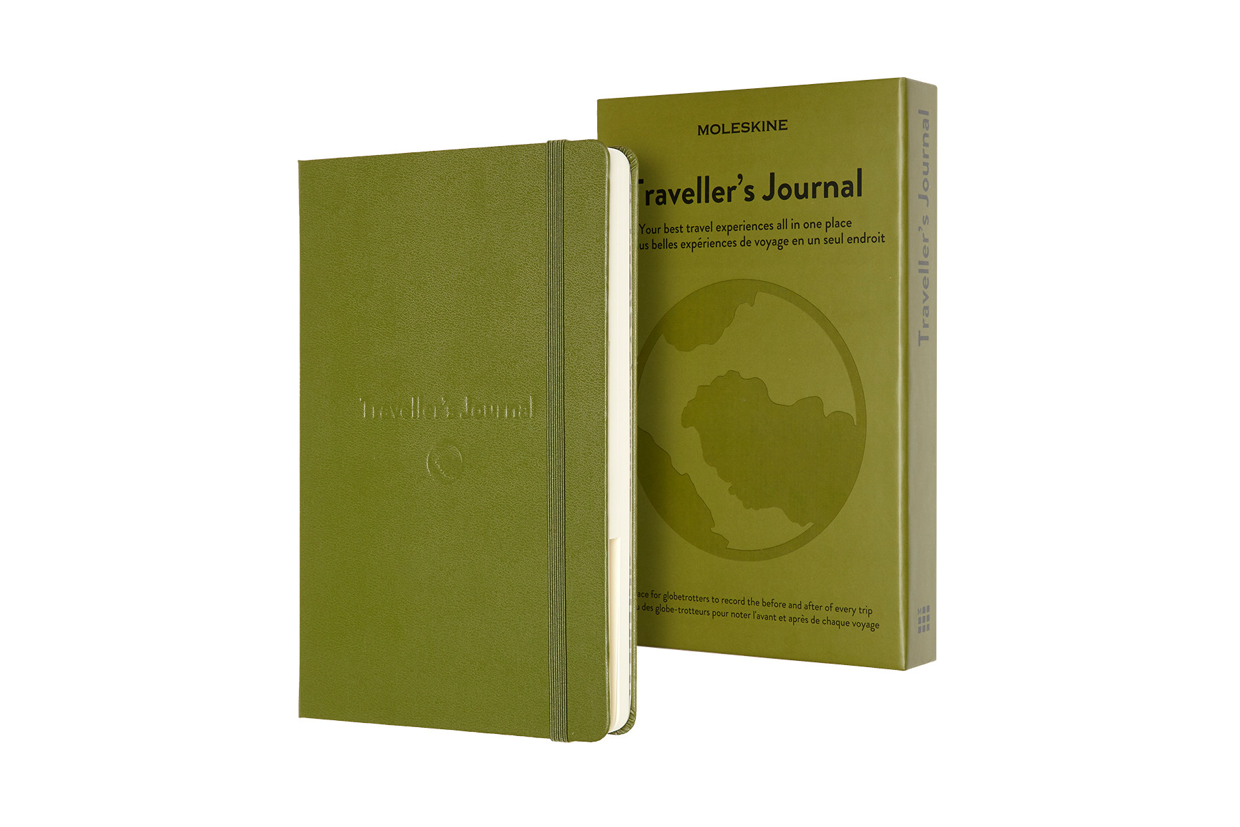 MOLESKINE Passion Journal 21,4x13,2cm 620268 vert foncé, 400 pages