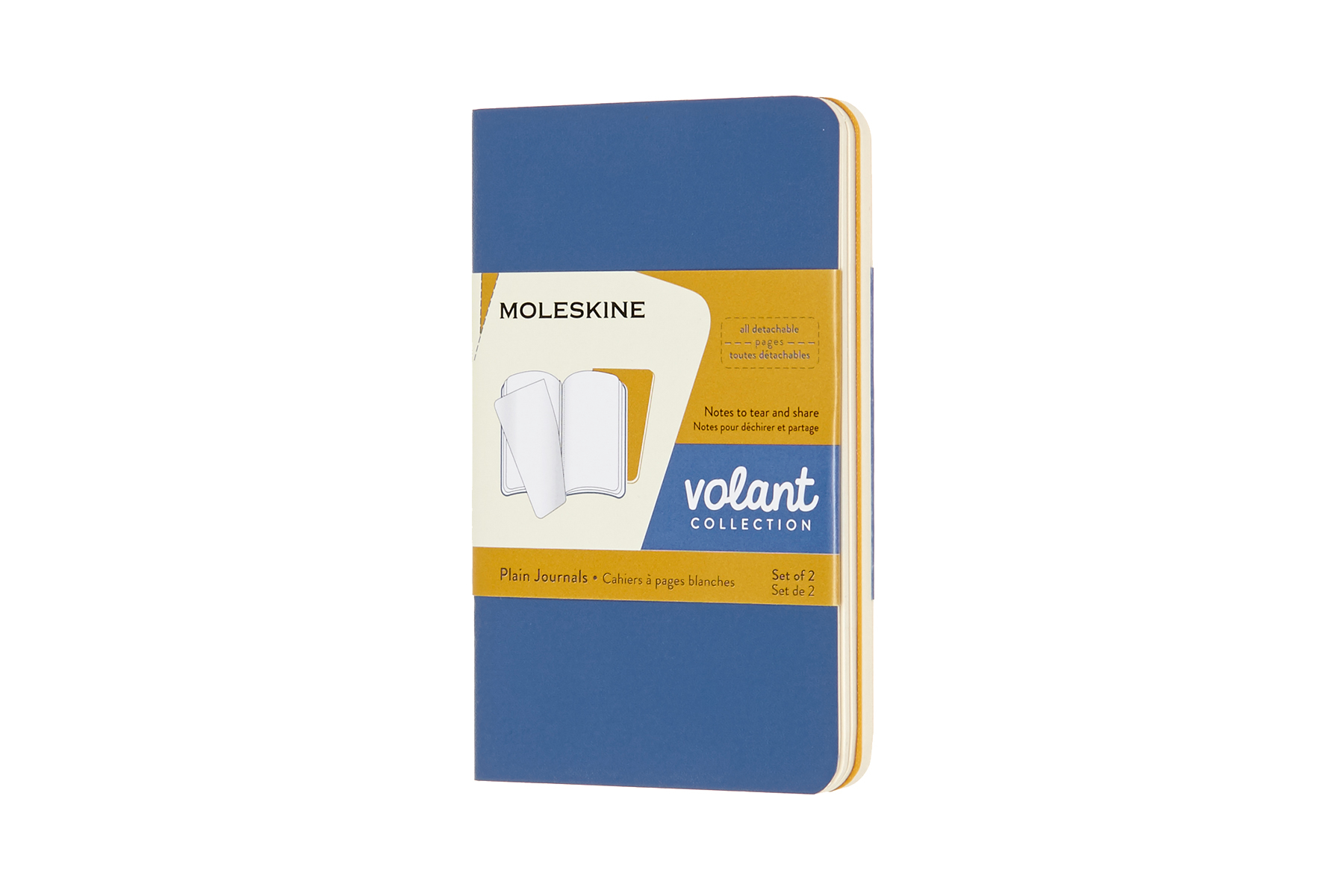 MOLESKINE Cahier 2x 10.5x6.5cm 620558 en blanc,lilac/rouge,56 p. en blanc,lilac/rouge,56 p.