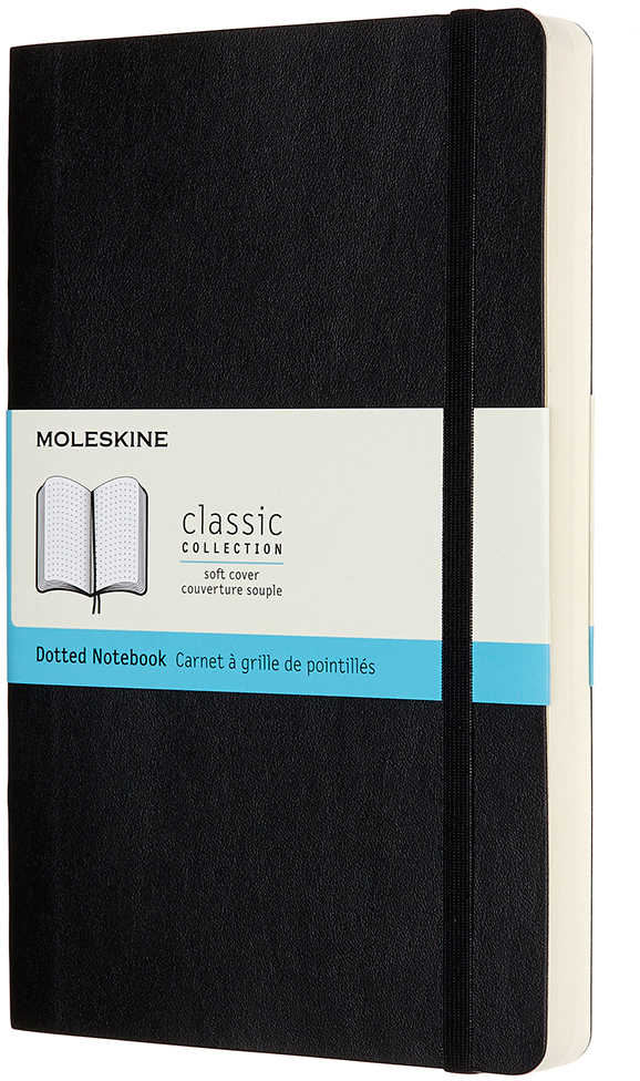 MOLESKINE Carnet SC L/A5 628073 pointé, noir, 400 pages