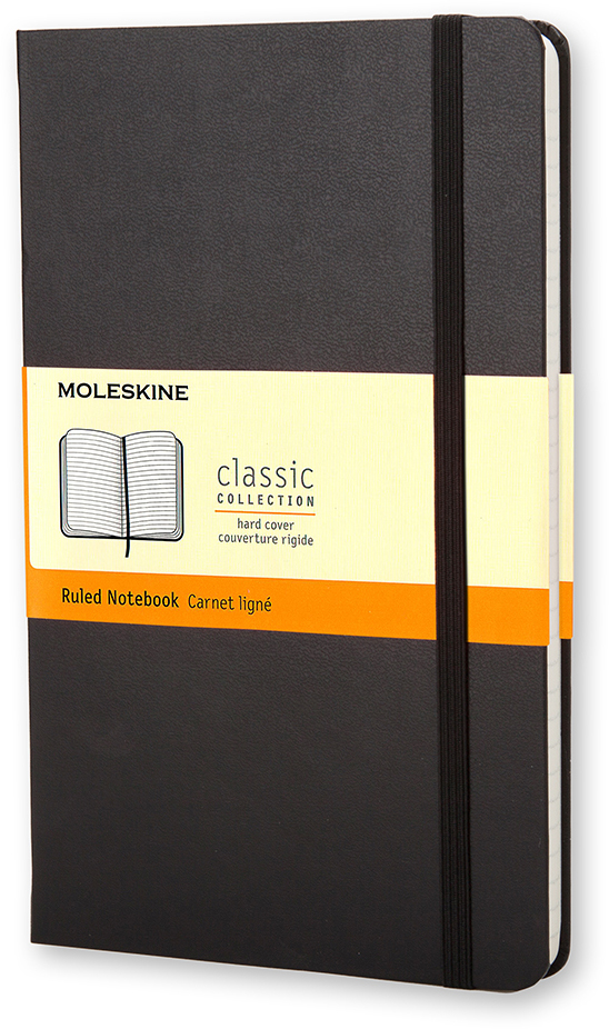 MOLESKINE Notizbuch Classic A6 701009 liniert schwarz