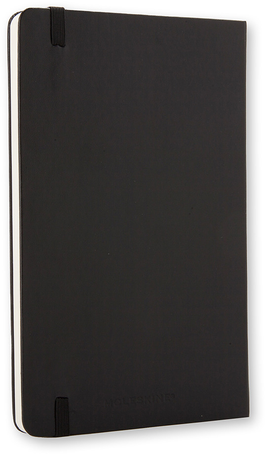 MOLESKINE Carnet Classic A6 701030 en blanc noir