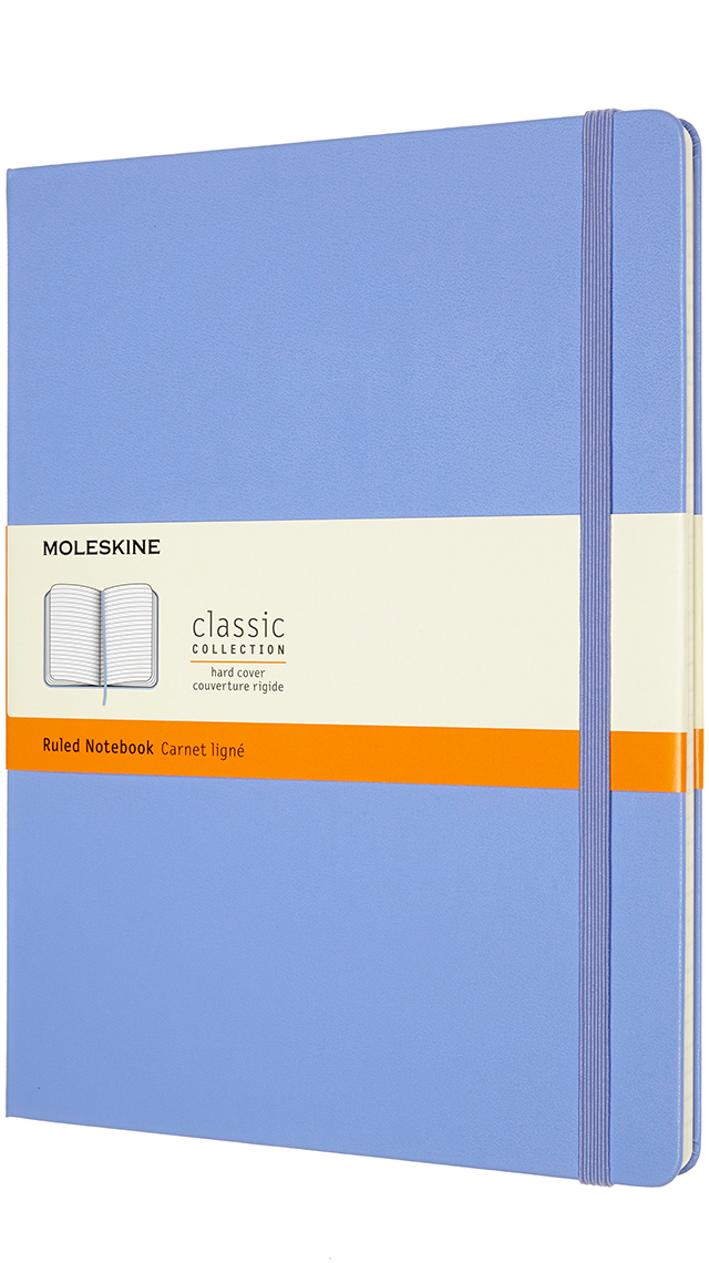 MOLESKINE Carnet HC XL 850833 ligné,hortensia,192 p.
