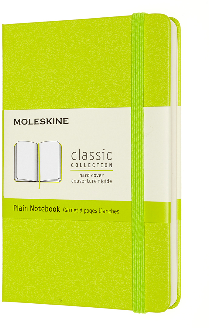 MOLESKINE Carnet HC Pocket/A6 850864 en blanc,lime,192 p.