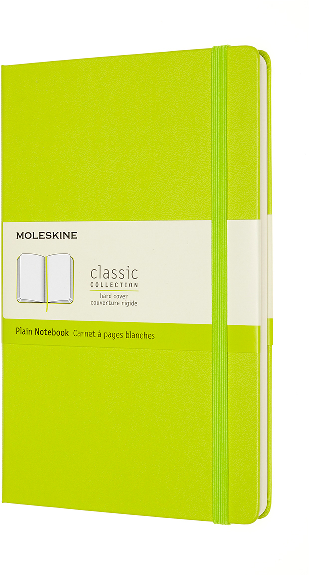 MOLESKINE Carnet HC L/A5 850888 en blanc,lime,208 p.