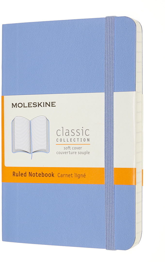 MOLESKINE Carnet SC Pocket/A6 850918 ligné,hortensia,192 p.