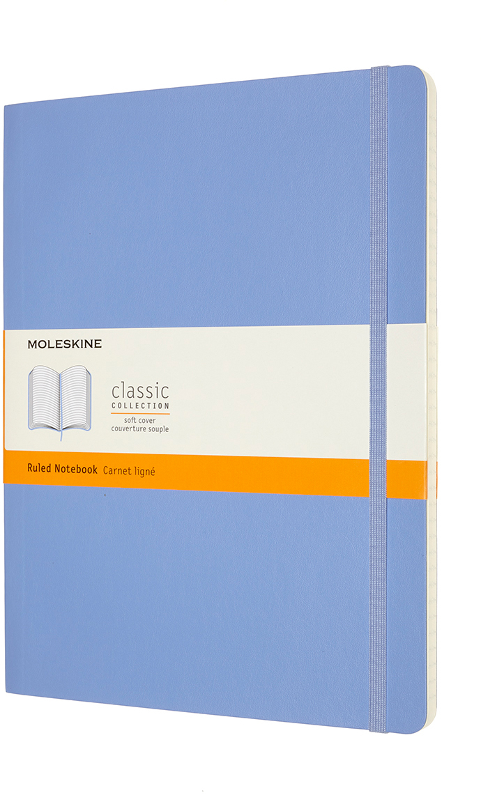 MOLESKINE Carnet HC XL 850956 ligné,hortensia,192 p.