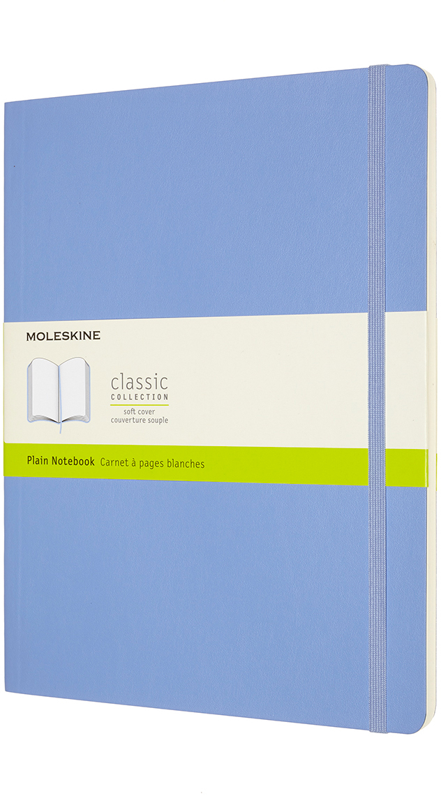 MOLESKINE Carnet HC XL 850963 en blanc,hortensia,192 p.