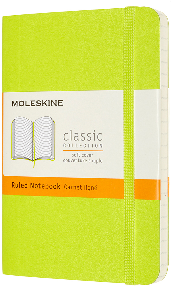 MOLESKINE Carnet SC Pocket/A6 850970 ligné,lime,192 p.