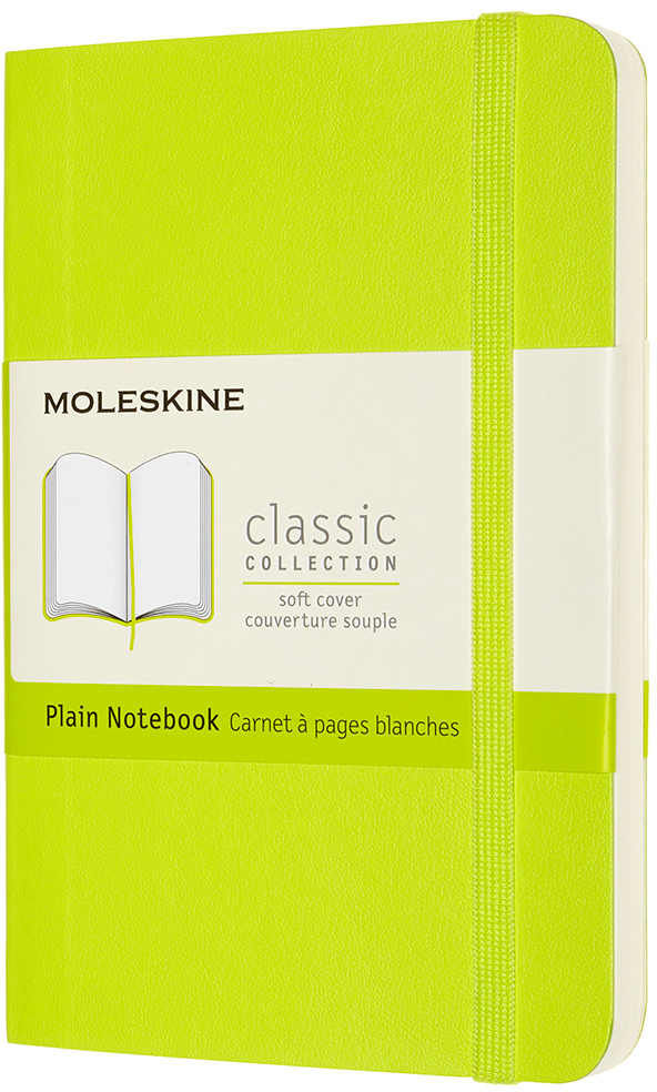 MOLESKINE Carnet SC Pocket/A6 850987 en blanc,lime,192 p.
