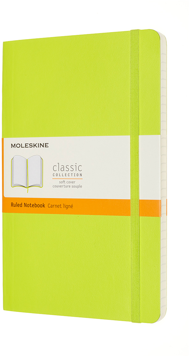 MOLESKINE Carnet SC L/A5 850994 ligné,lime,192 p.