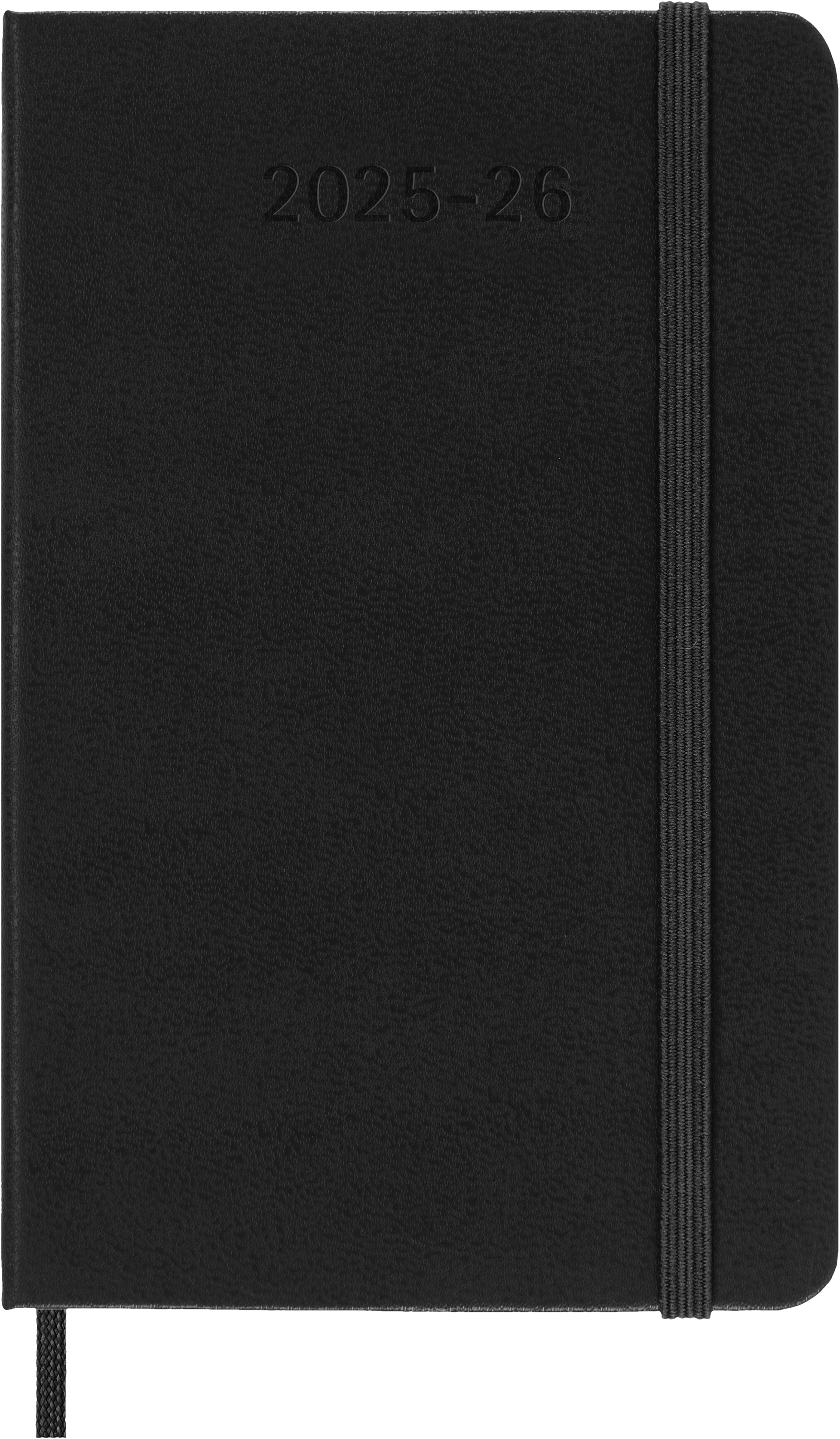 photo MOLESKINE Agenda de notes semaine 25/26 DHB18WN2Y26 18M ligné HC noir 9x14cm