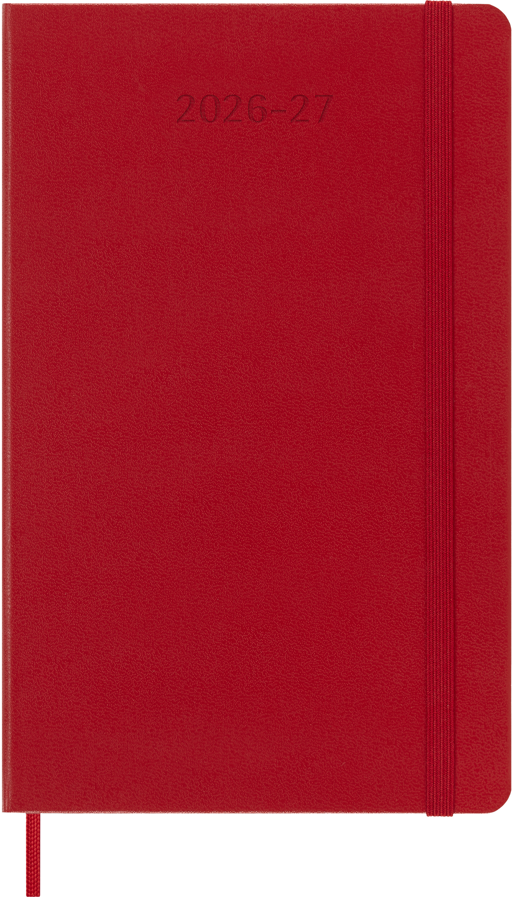 photo MOLESKINE Agenda de notes semaine 26/27 DHF218WN3Y27 18M ligné HC rouge 13x21cm