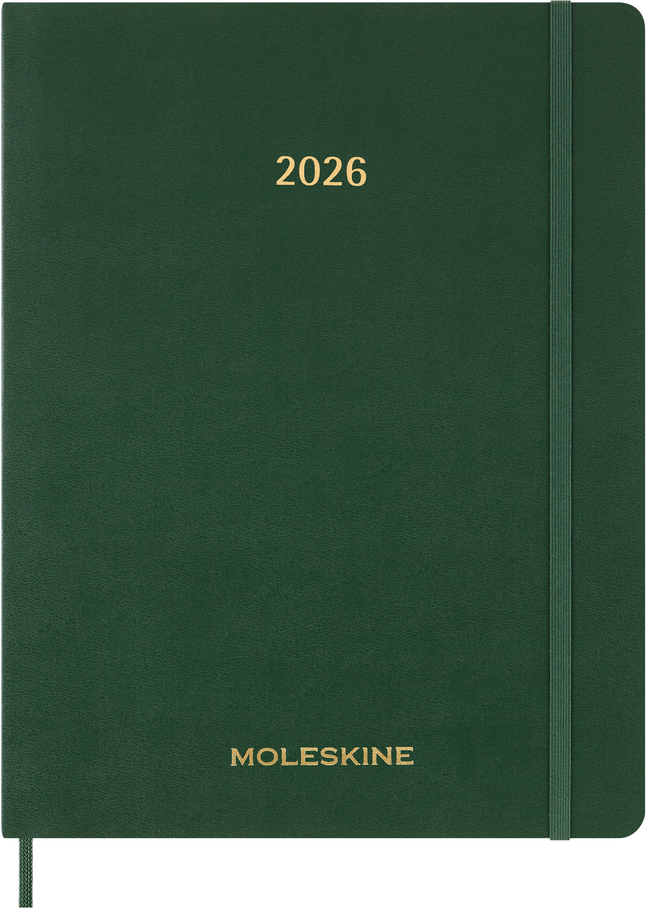 photo MOLESKINE Agenda Essential XX-Large 2026 DSESNK1512WN7Y26 1S/2P vert SC 21.6x27.9cm
