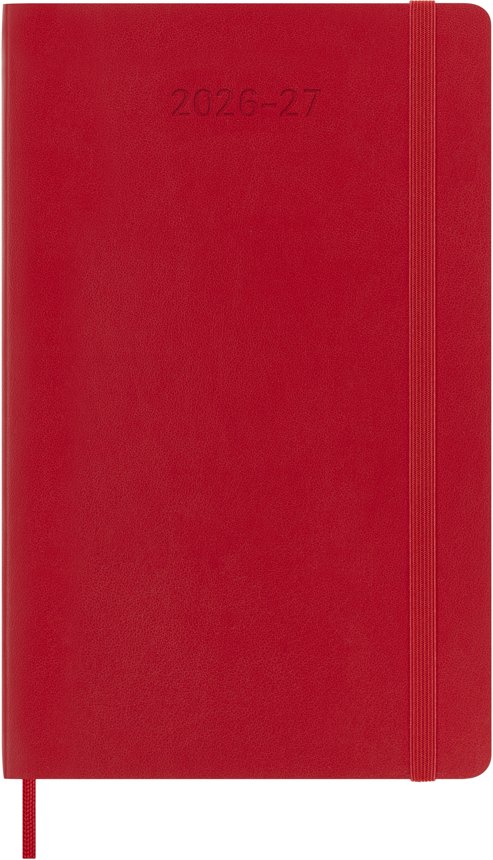 photo MOLESKINE Agenda de notes semaine 26/27 DSF218WN3Y27 18M ligné SC rouge 13x21cm