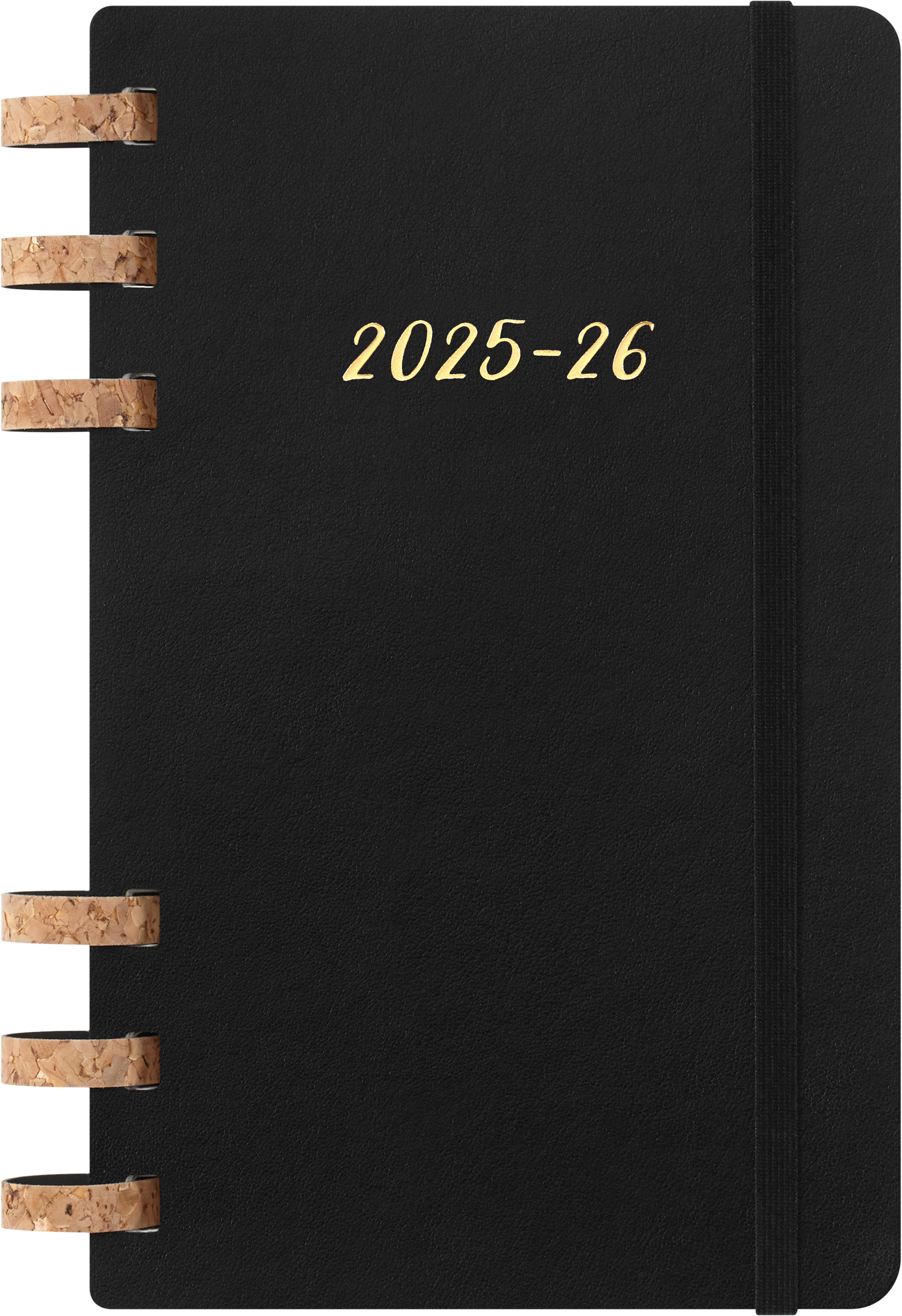 photo MOLESKINE Agenda des cours Spiral 25/26 DSSPB12AMWH3Y26 12M noir SC 15x21cm