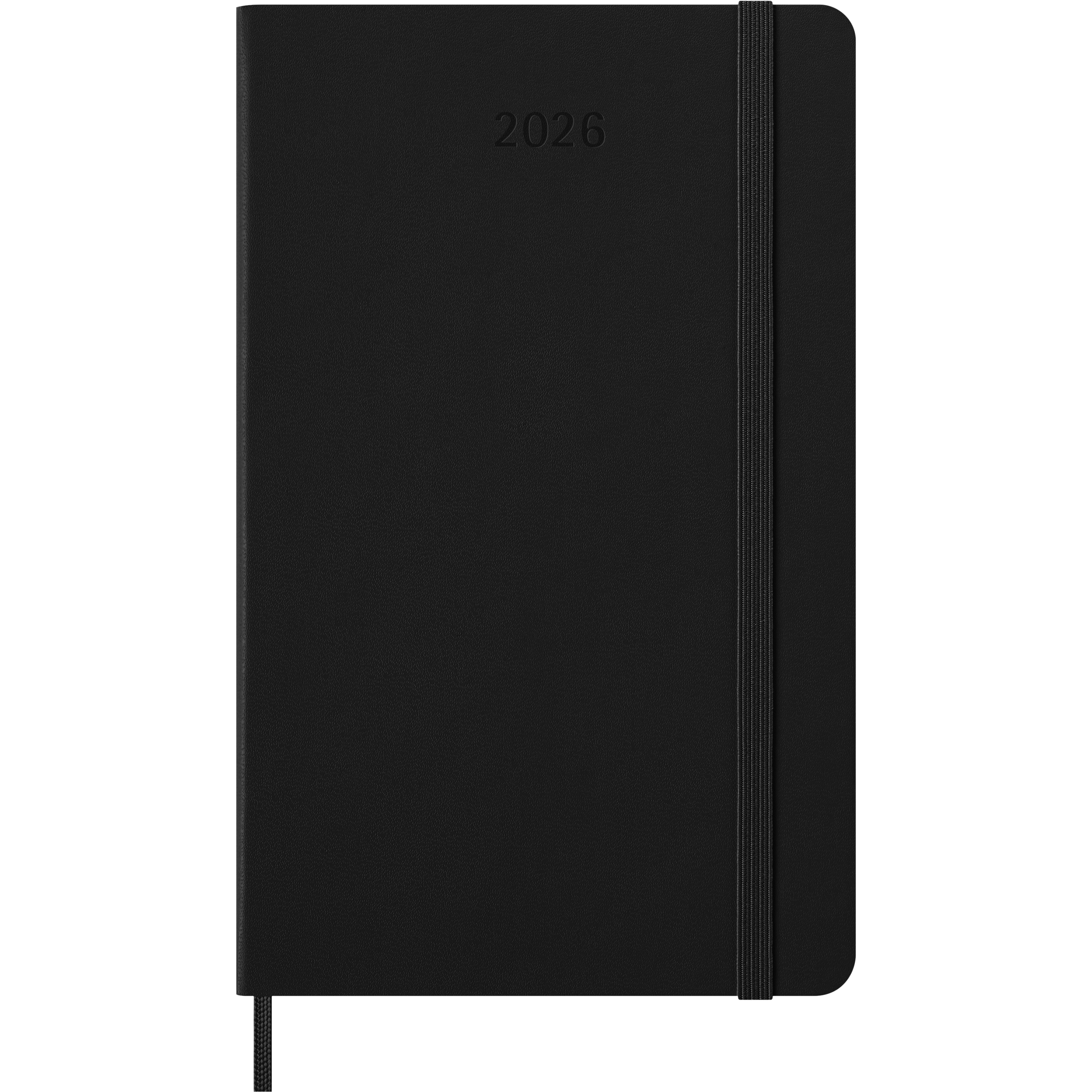 photo MOLESKINE Agenda Smart Diary Large 2026 SMDHB12WN3Y26 1S/1P noir HC 13x21cm