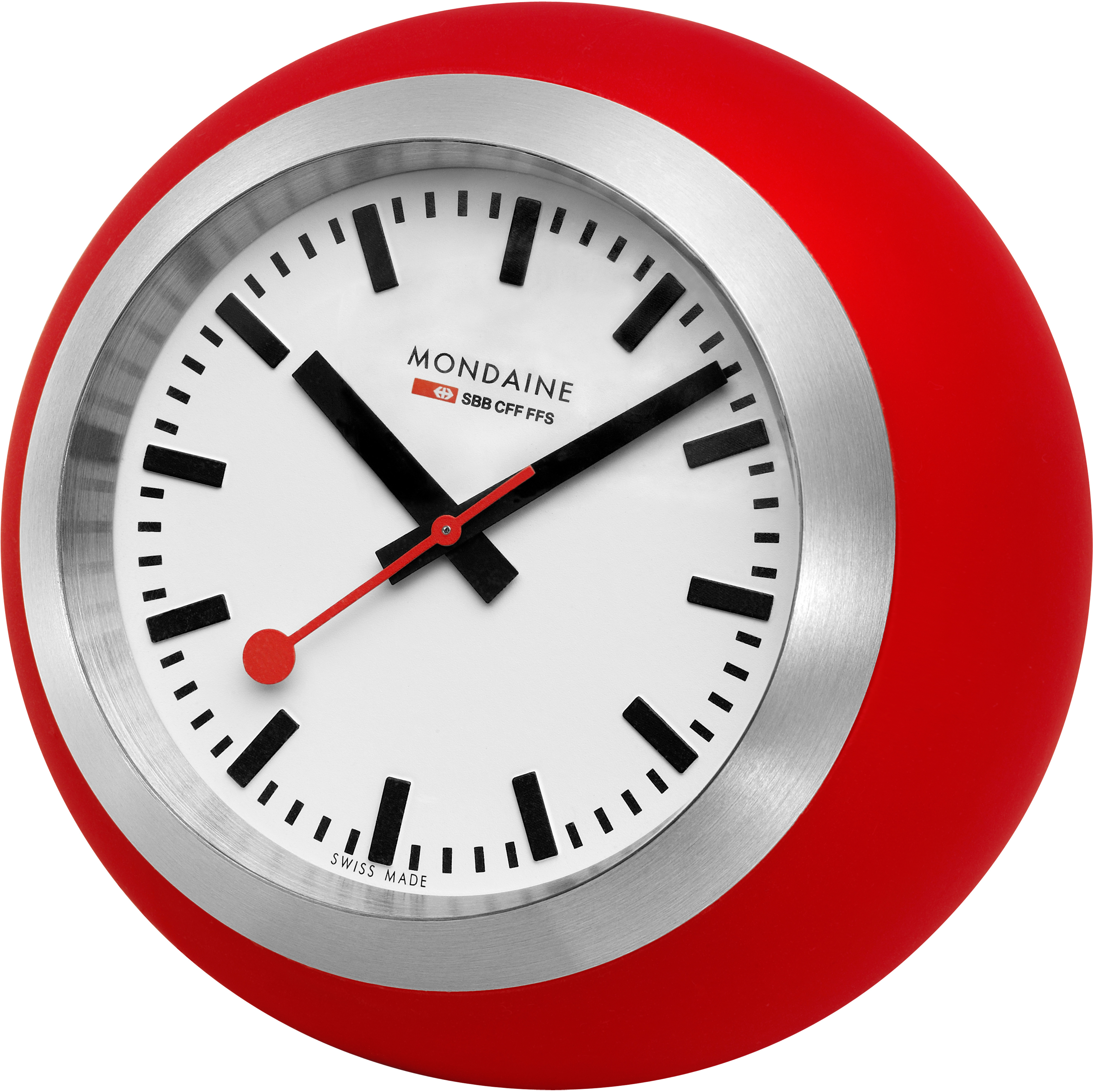 MONDAINE Tischuhr Globe 60mm A66030335 rot