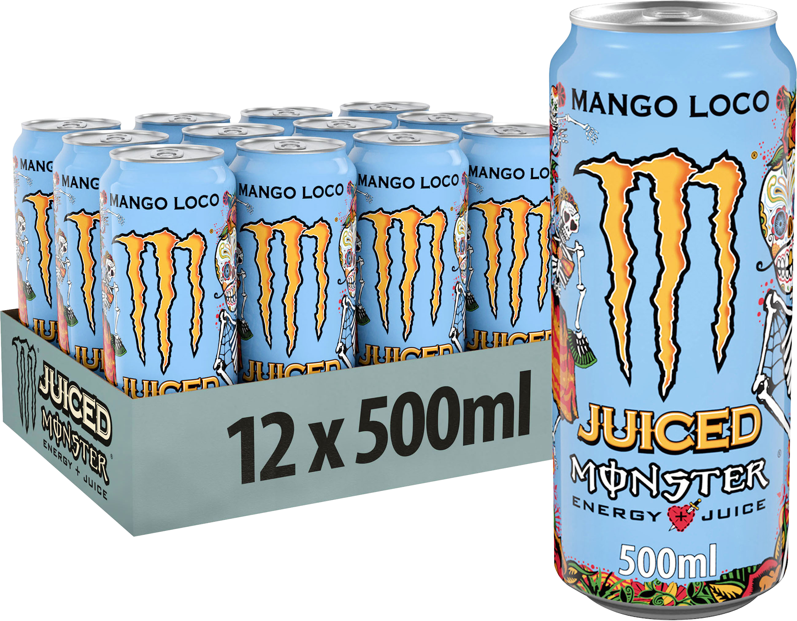 photo MONSTER ENERGY Mango Loco 2023005 50cl, 12 pcs.