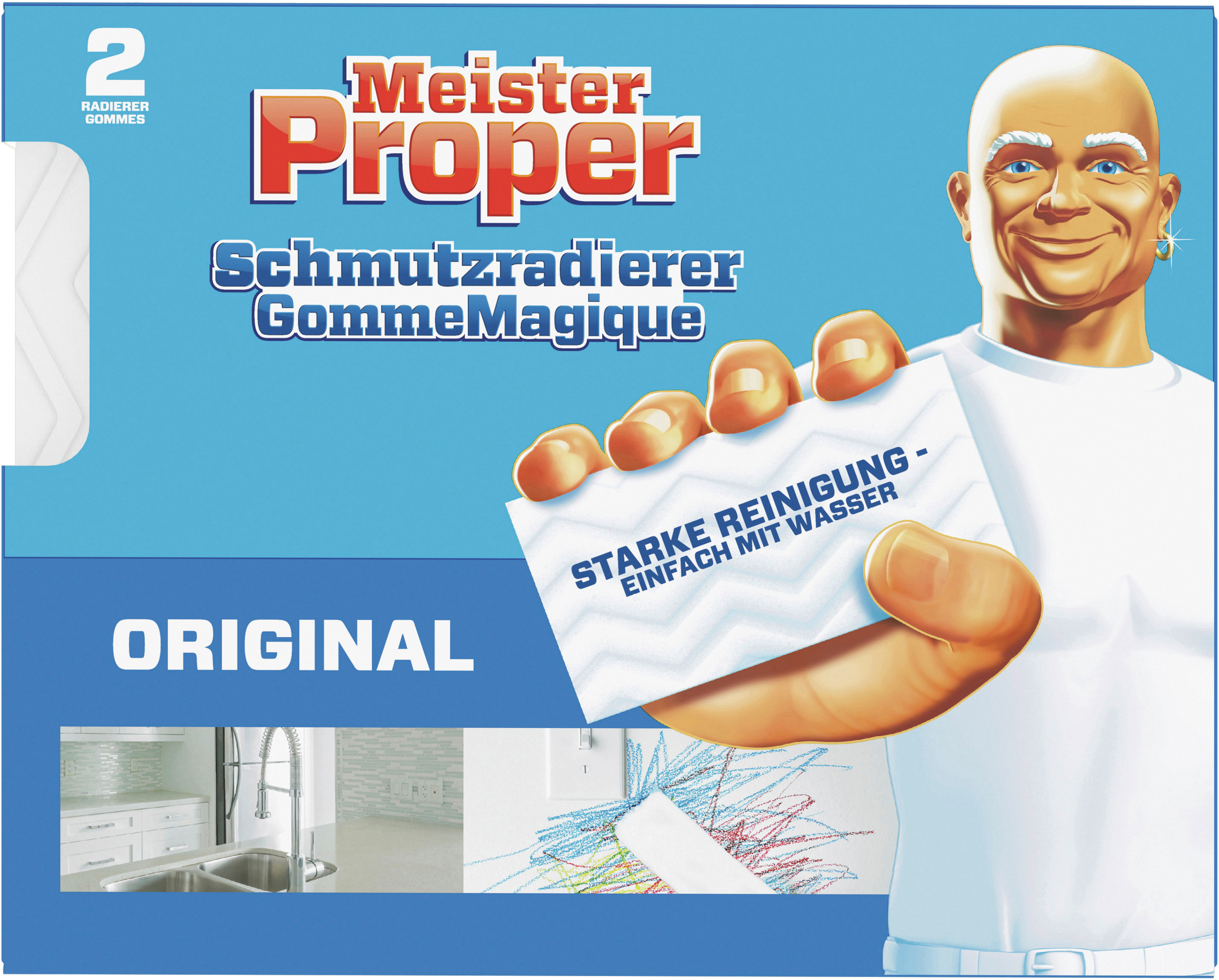 photo MR.PROPER Gomme à salir 970056 Express 2er Pack