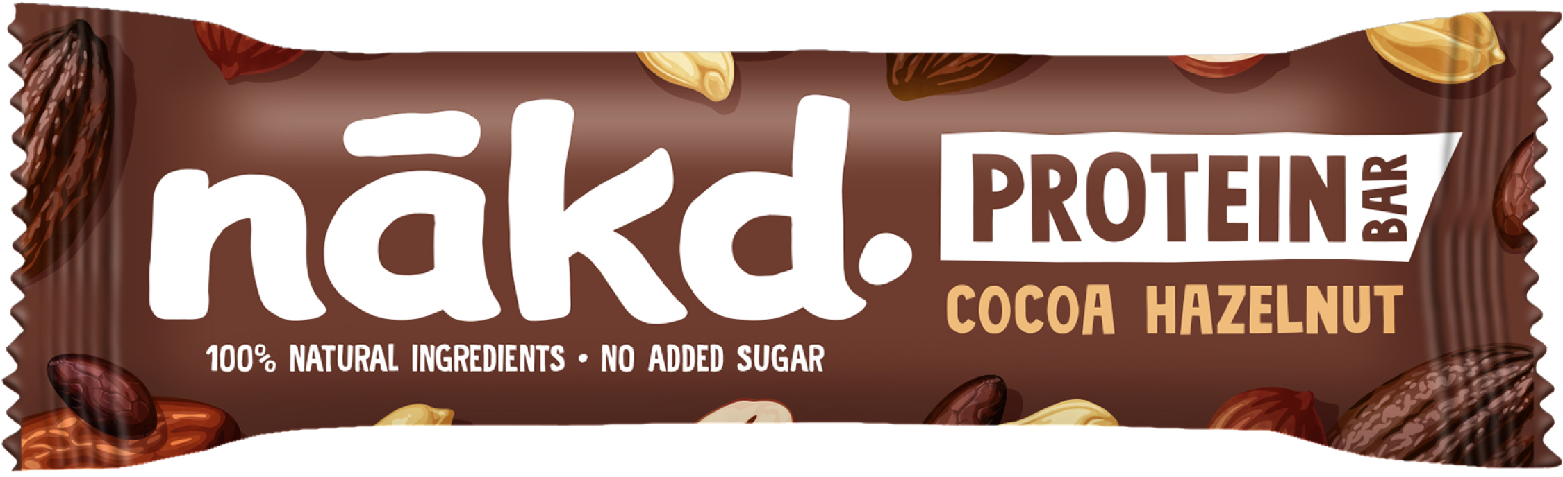photo NAKD Barres protéinées 10538 Cocoa Hazelnut 44g, 16 pcs.