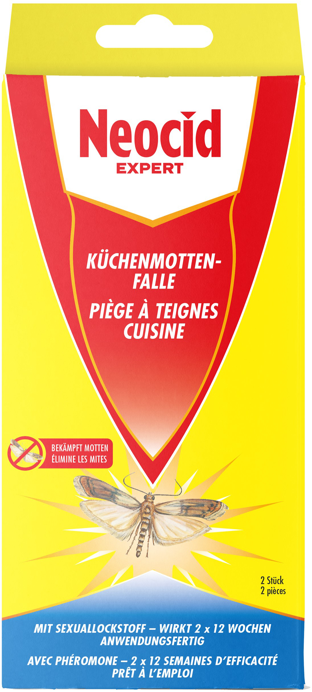 photo NEOCID EXPERT Piège à mites 48152 2 pièces