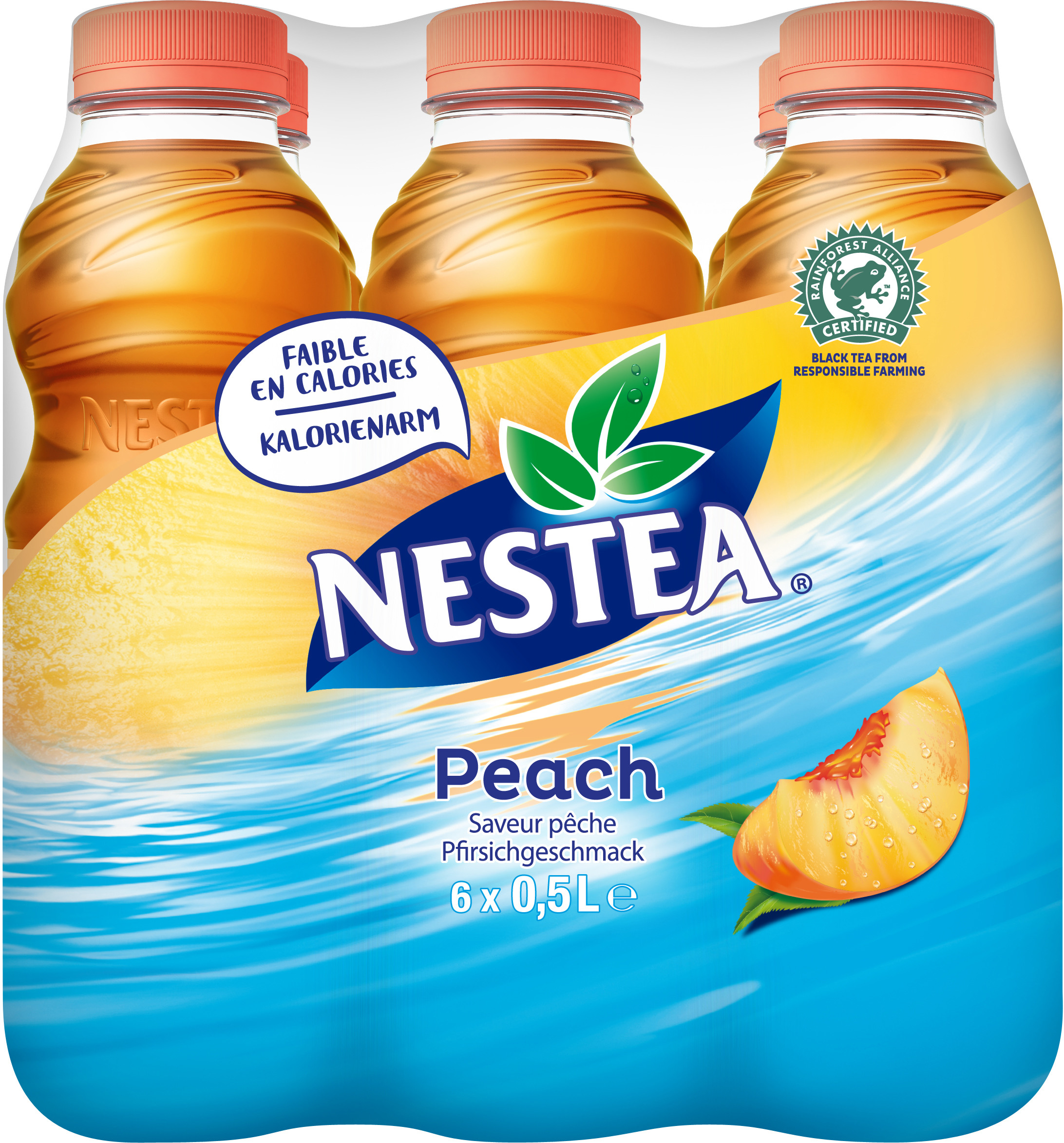 NESTEA Peach Pet 129400001217 50 cl, 6 pcs.