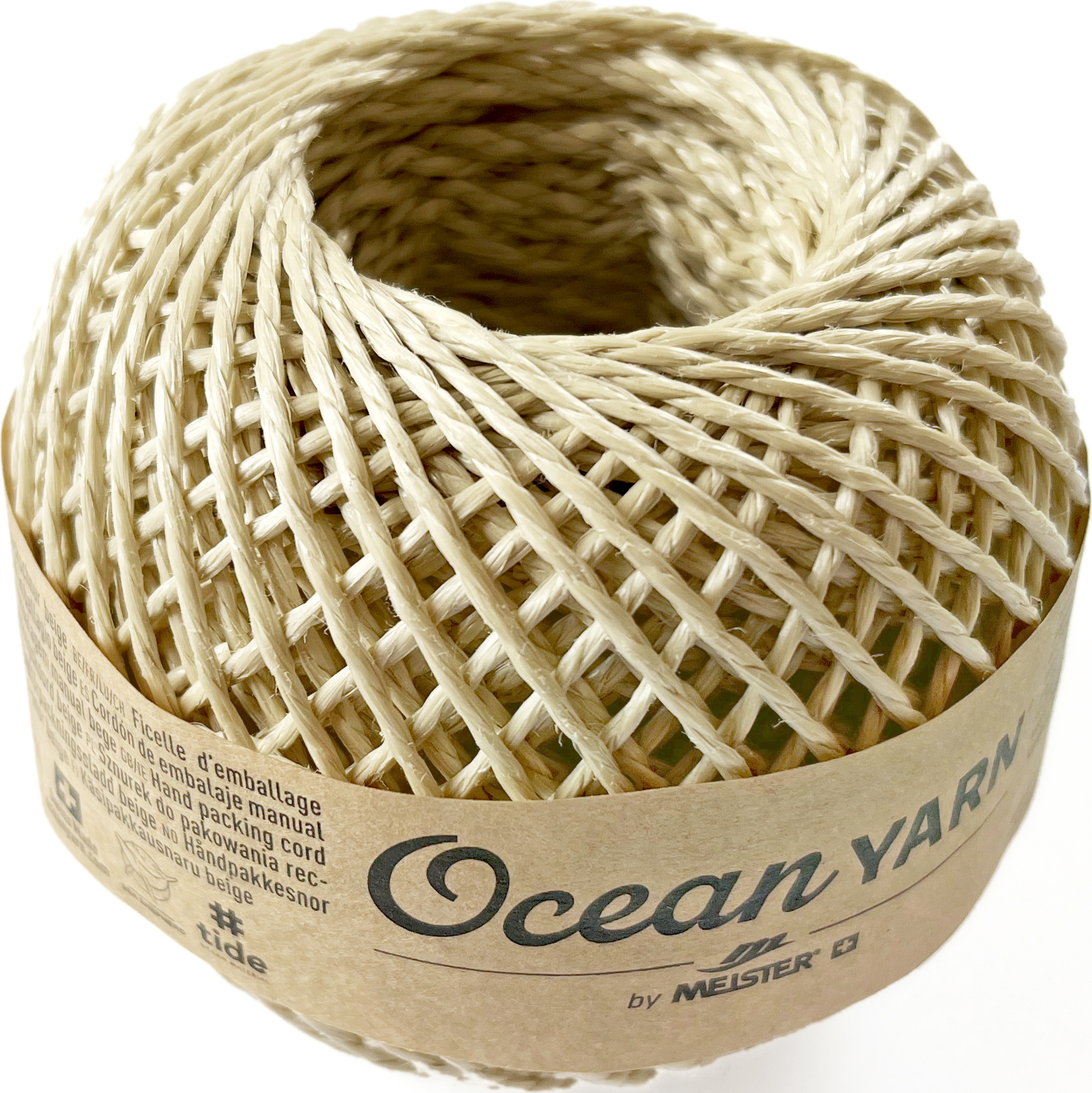 photo NEUTRAL Cord d'emballage 2mm/100m 10.22.143.06.526 Oceanyarn, beige PP