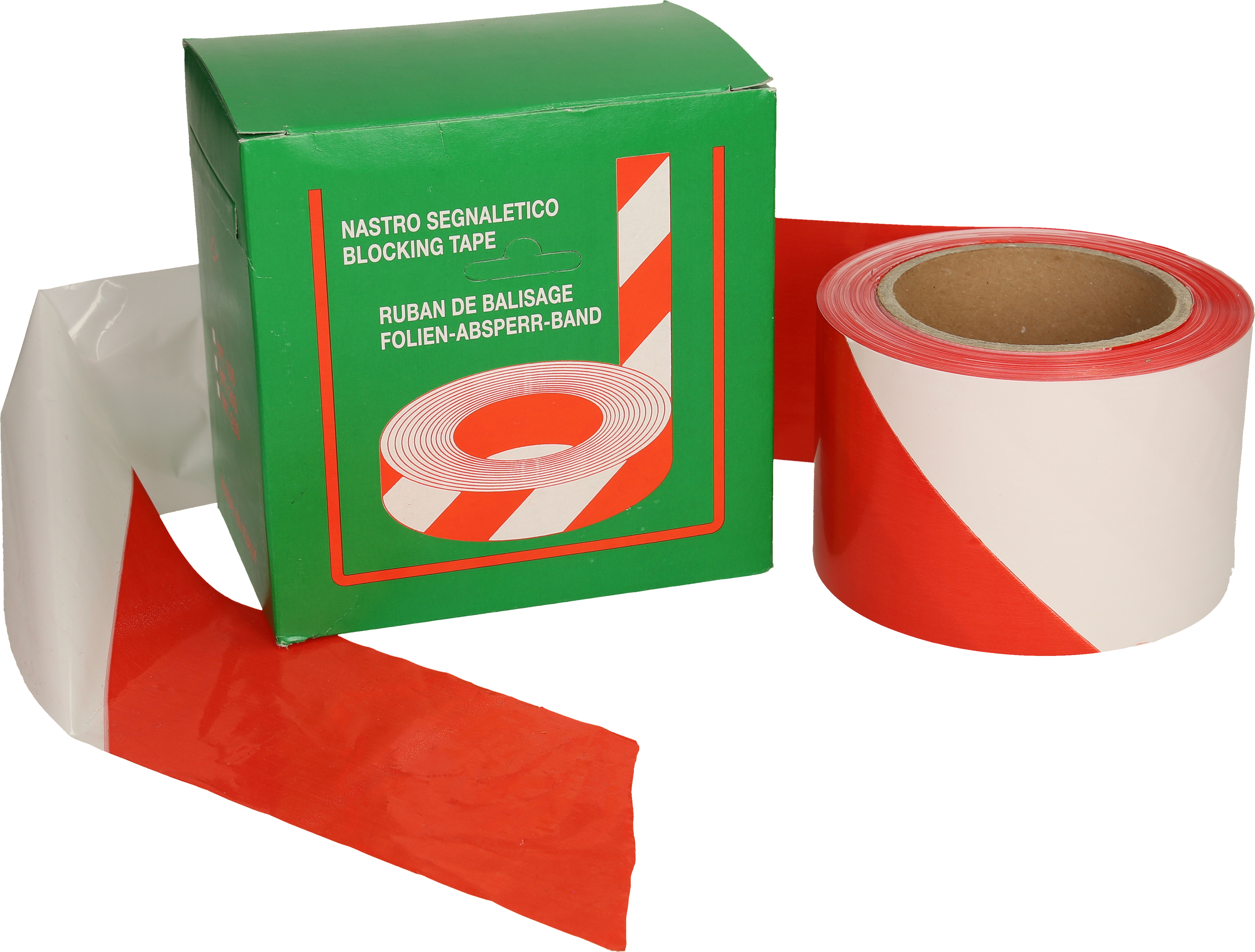photo NEUTRAL Ruban de barrage 75mmx200m 20.80.960.00.646 blanc/rouge