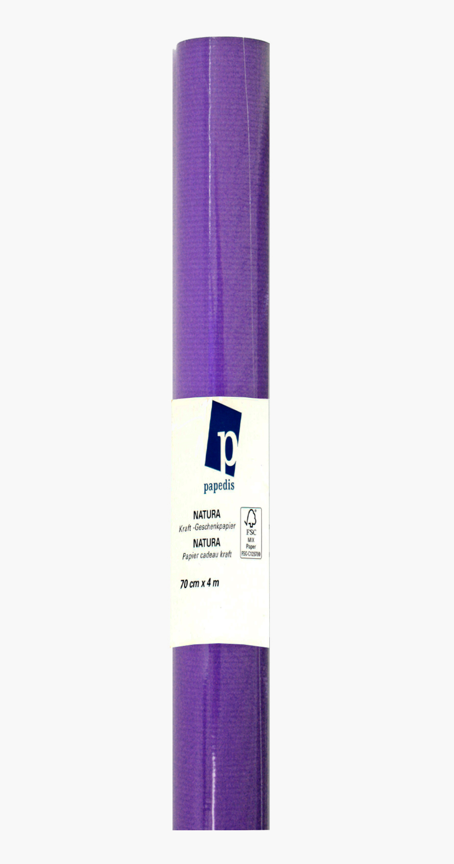 NEUTRAL Kraft Papier-cadeau 403151 70cmx4m violet 70cmx4m violet