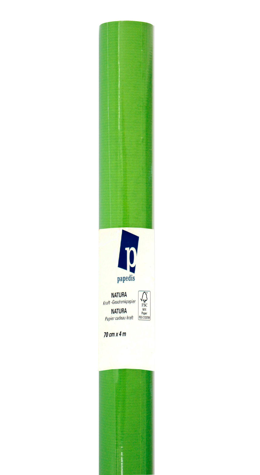 NEUTRAL Kraft-Geschenkpapier 445070 70cmx4m hellgrün