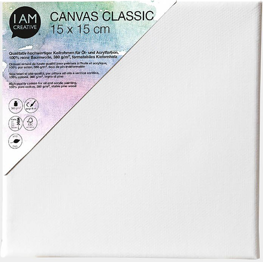 photo NEUTRAL Châssis entoilé FSC 7002.1515 15x15cm, Classic
