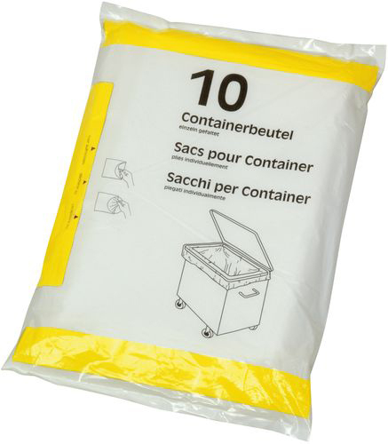 NEUTRAL Containerbeutel LD/PE 800lt 985920 einzeln 10 Stück