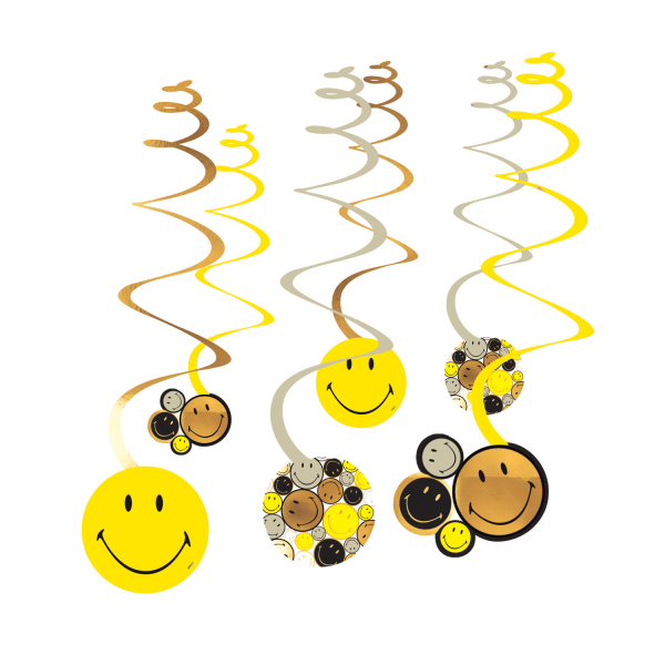 NEUTRAL Swirl Decorations Smiley 9914445 130cm