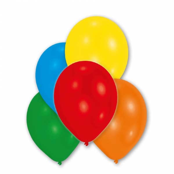 NEUTRAL Balloons Metallic 10 pcs. INT995423 ass. 27.5cm ass. 27.5cm