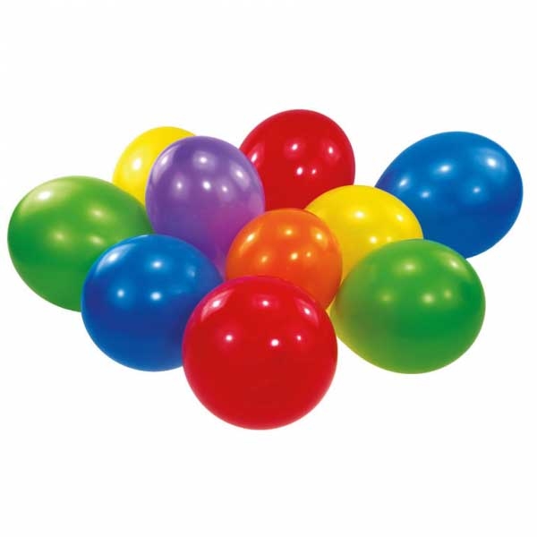 NEUTRAL Latexballons Standard 100 pcs. INT996615 ass. 22.8cm