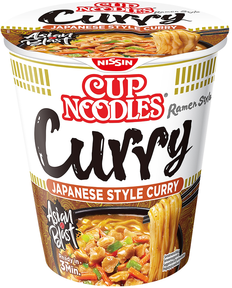 photo NISSIN Noodles Curry 2415 Cup 67g