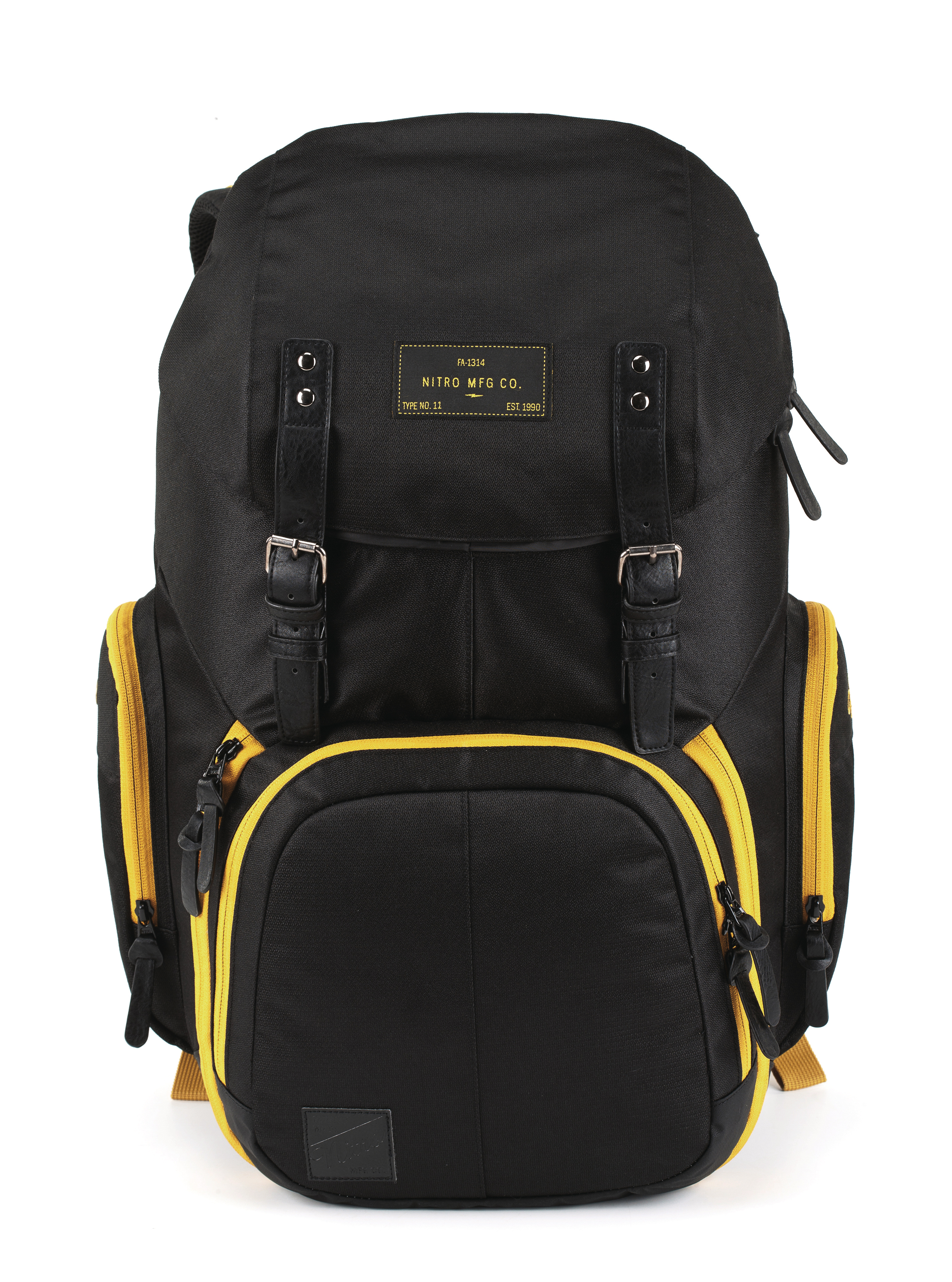 Rucksack Weekender 878037-096 golden black 550x380x230mm