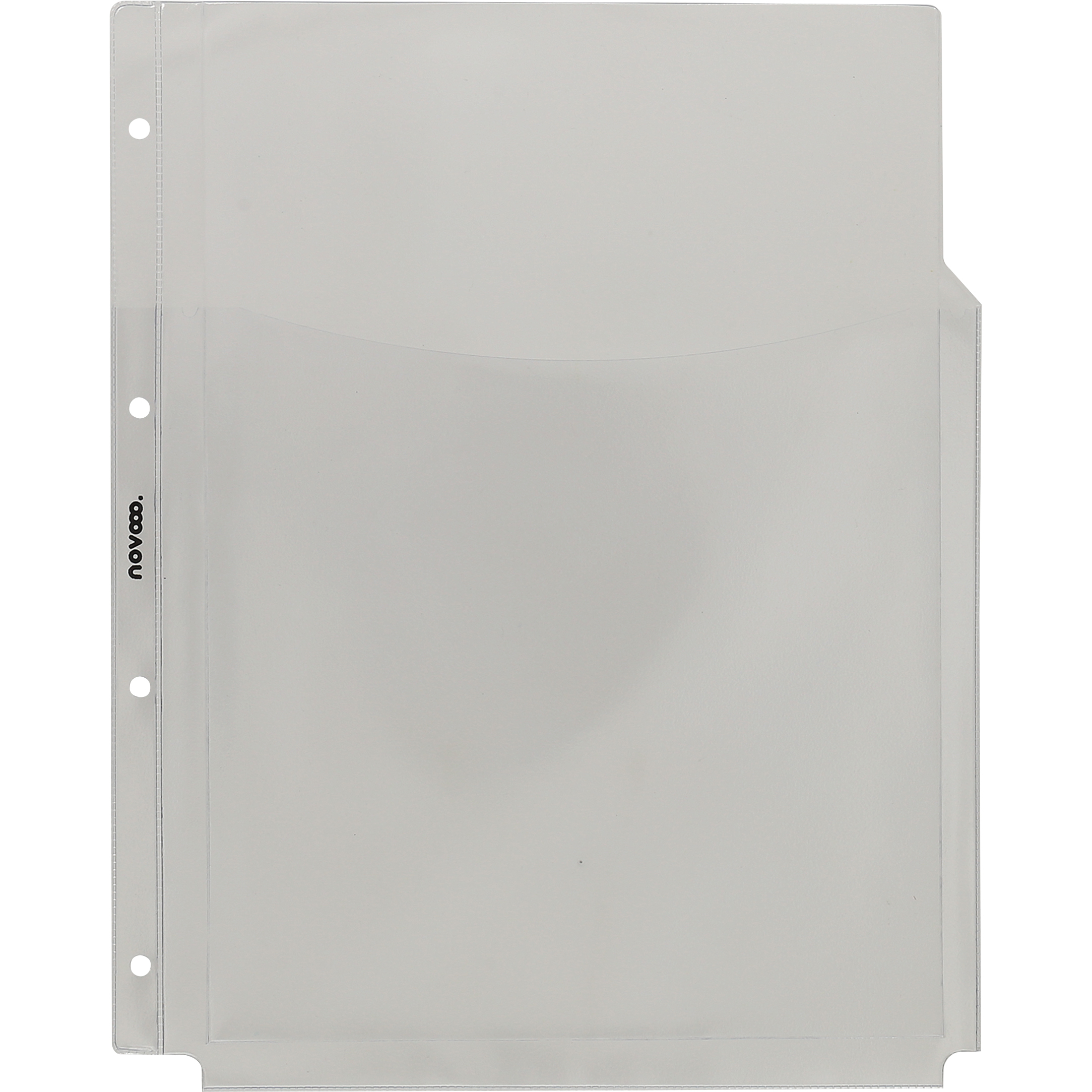 photo NOVOOO Poches kangourou 150my A4 060-5449-001 transparent, grainé 10 pcs.