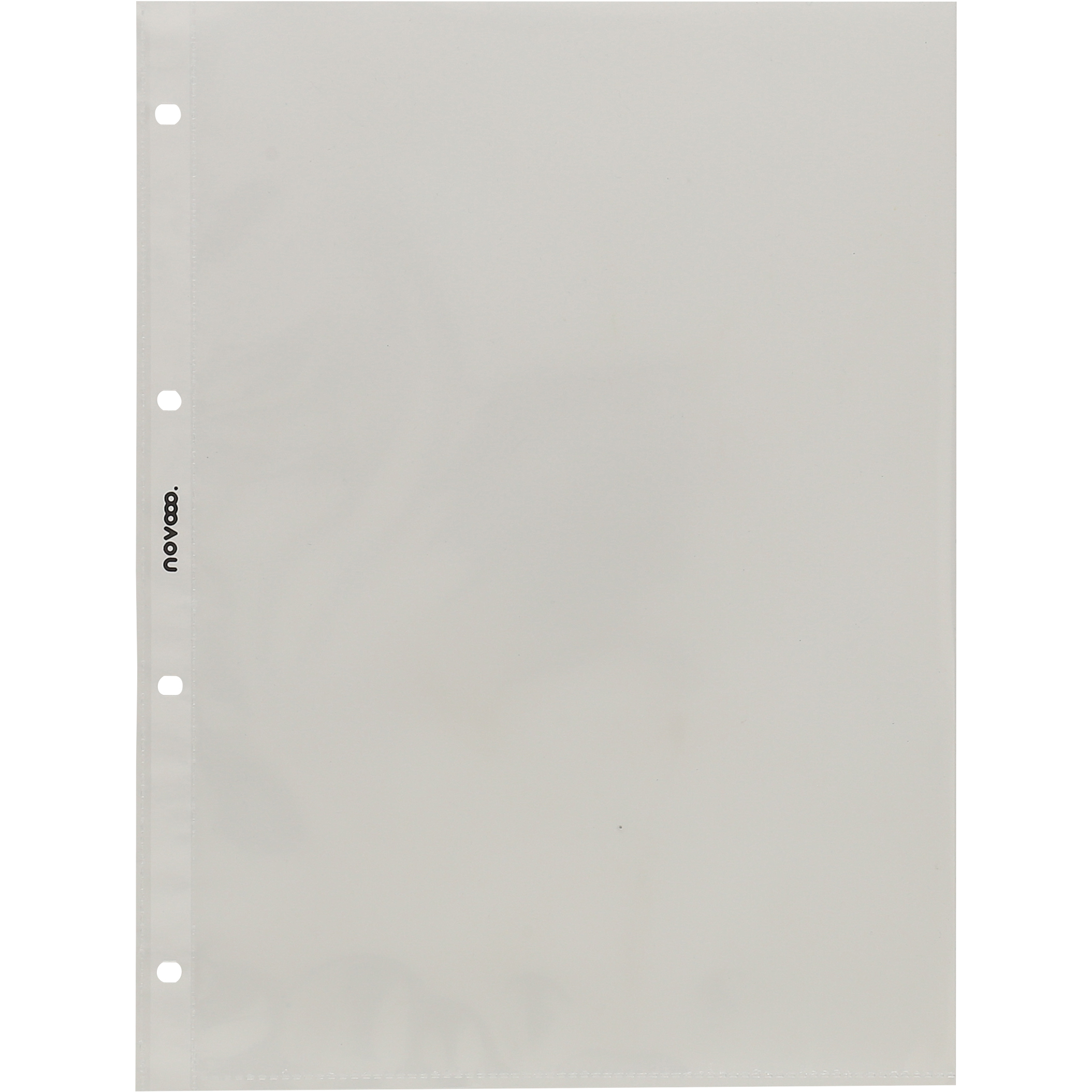 photo NOVOOO Poches PP 100my A4 070-5449-025 transparent, lisse 25 pcs.