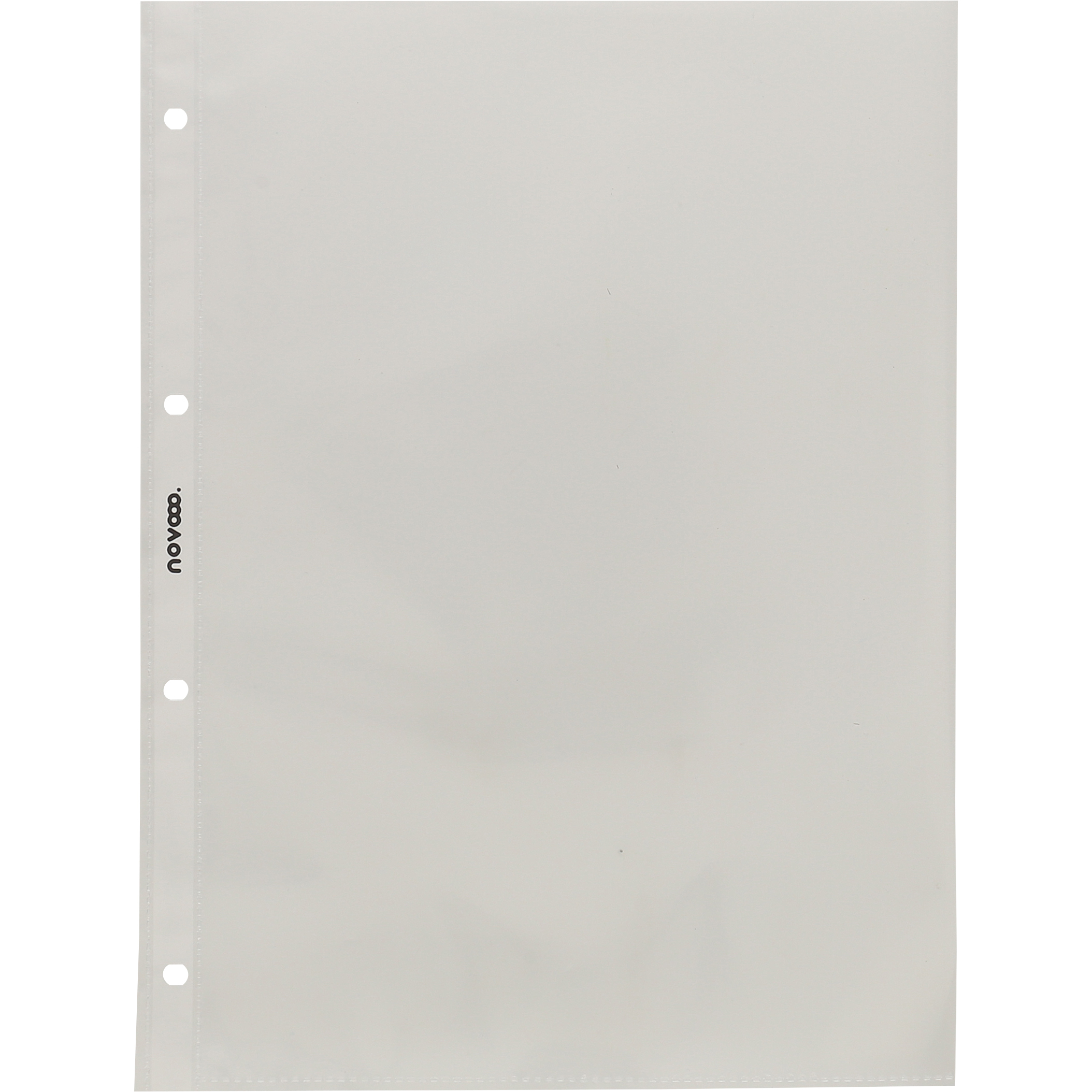 photo NOVOOO Poches PP 100my A4 070-5449-026 transparent, lisse 100 pcs.