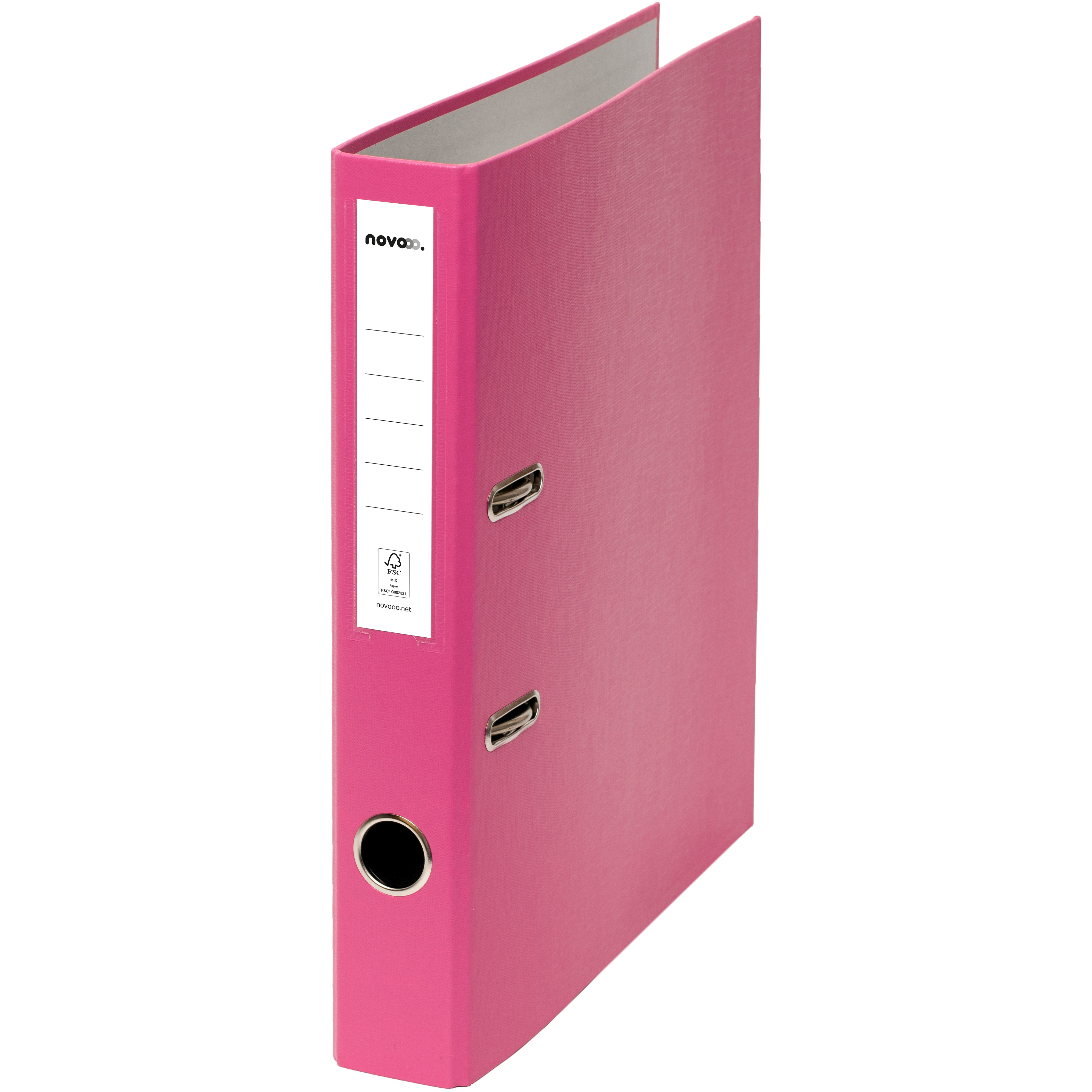 photo NOVOOO Pro Classeur 4cm 10349440NO1U rose A4 10 pièces