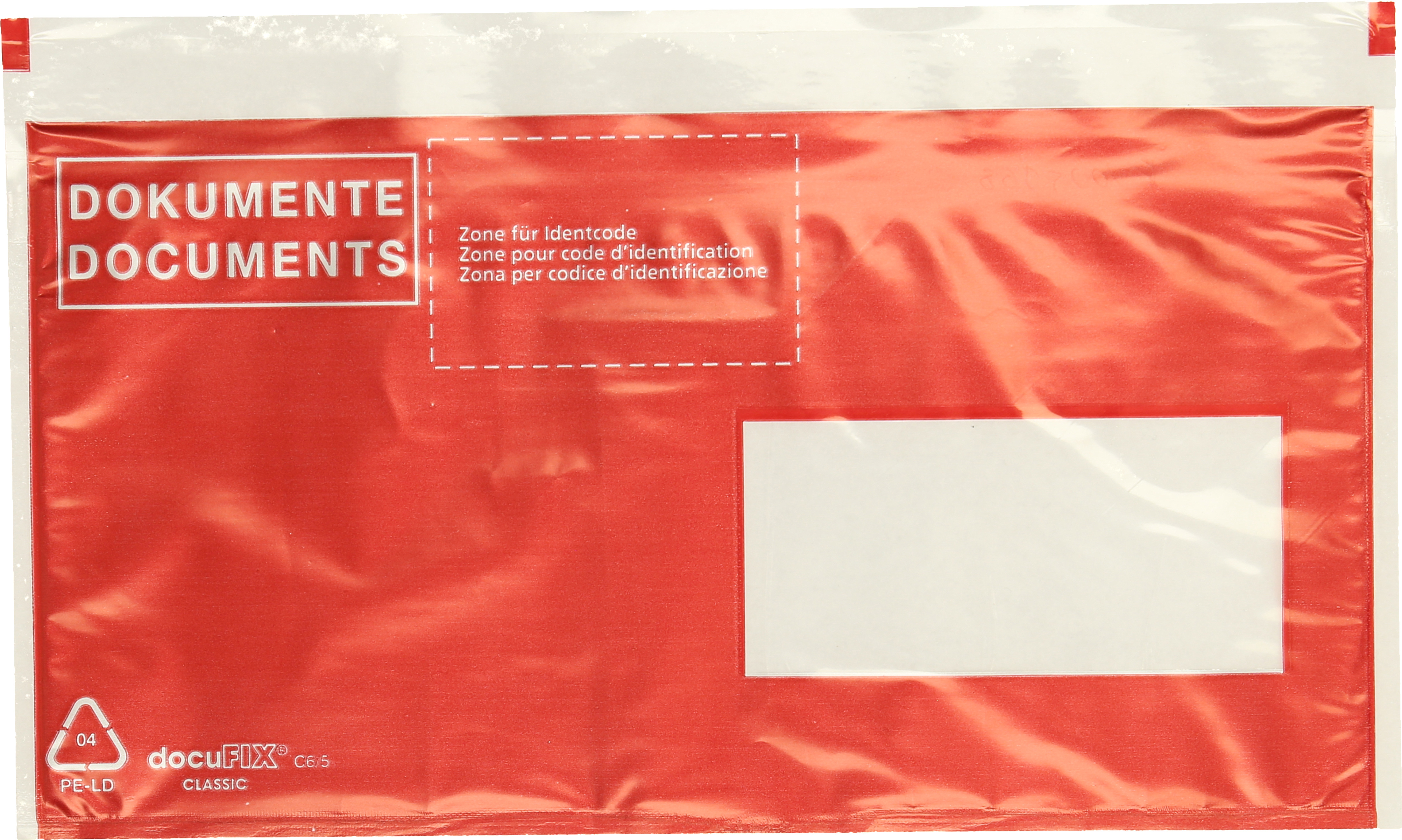 NOVOOO Dokumententaschen C6/5 306252 schwarz/rot 250 Stück