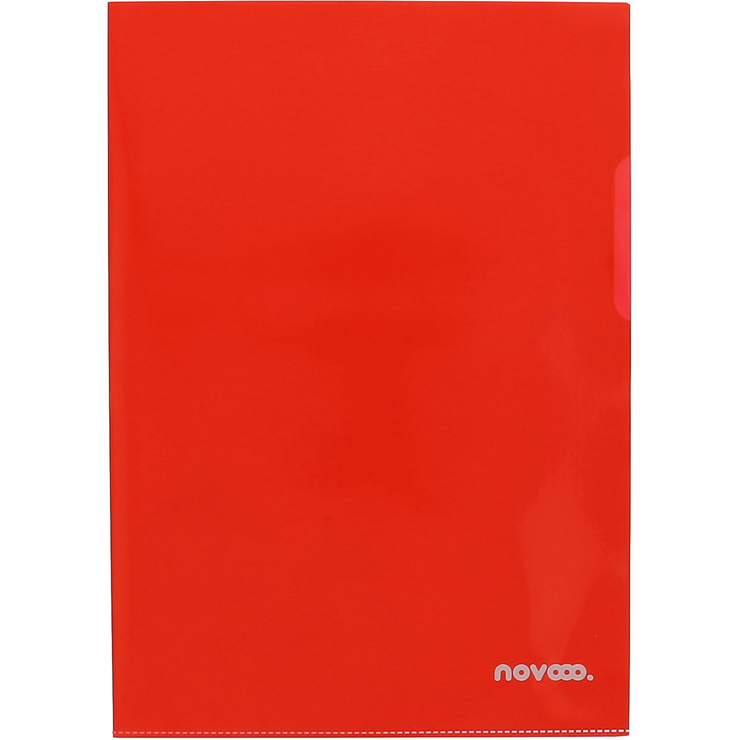 photo NOVOOO Pro chemises 140my A4 400197772 rouge lisse 100 pièces