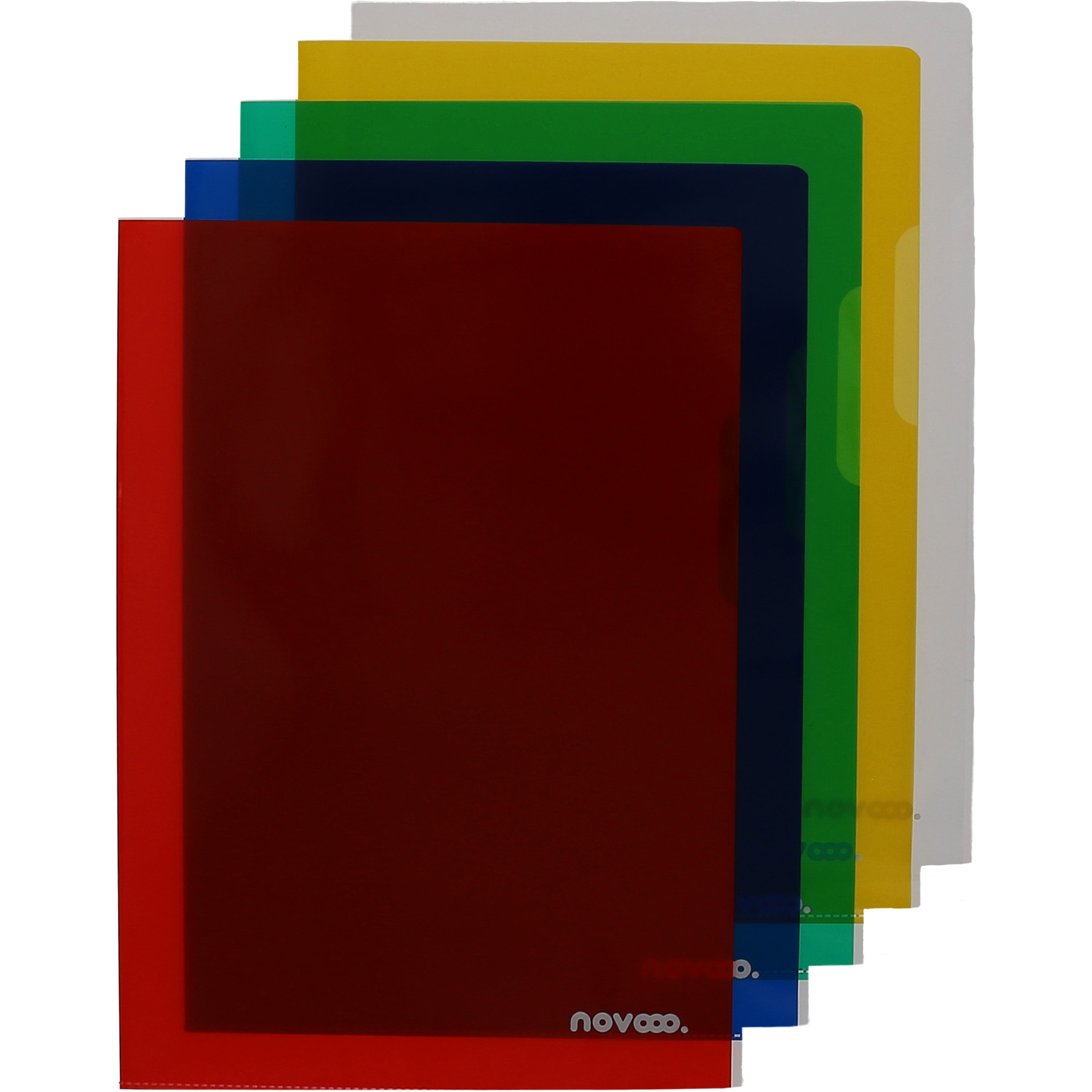 photo NOVOOO Pro chemises 140my A4 400197776 assorti lisse 10 pièces