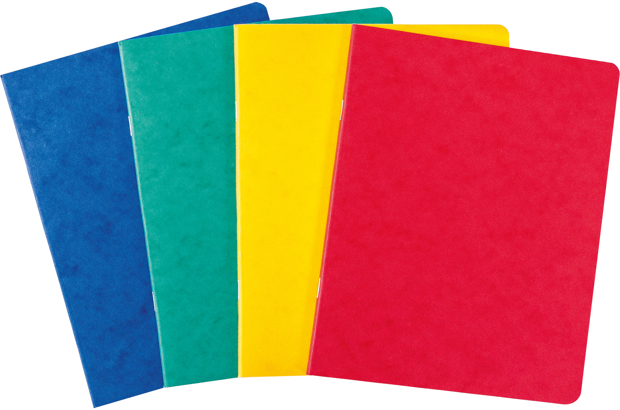 photo NOVOOO Cahier assortis 17.5×22cm 729788 4mm quadrillé, 80g 48 flls.