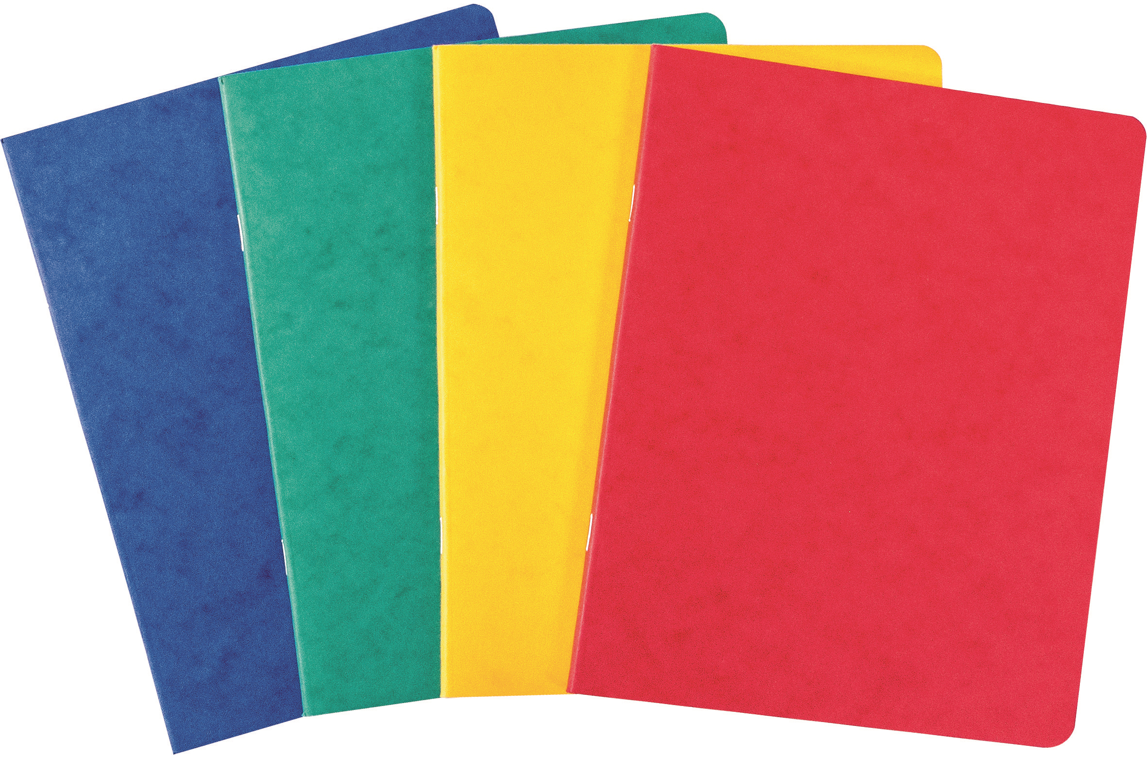 photo NOVOOO Cahier assortis 17.5×22cm 729789 5mm quadrillé, 80g 48 flls.
