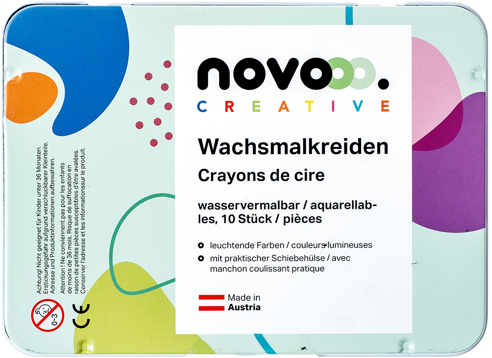 photo NOVOOO Crayons de crire 93360-0005 10 couleurs